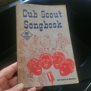 1969 Cub Scout Songbook from Boy Scouts of America
